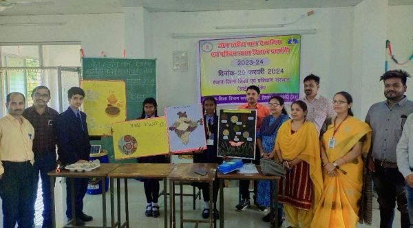 राज्य स्तरीय बाल वैज्ञानिक स्पर्धा में चयन