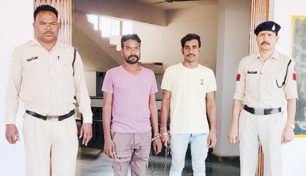 पशु तस्करी के दो फरार आरोपी गिरफ्तार