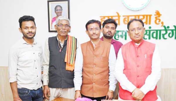 भाजपा मंडल बेलरगांव के प्रतिनिधि  मंडल ने की सीएम से मुलाकात