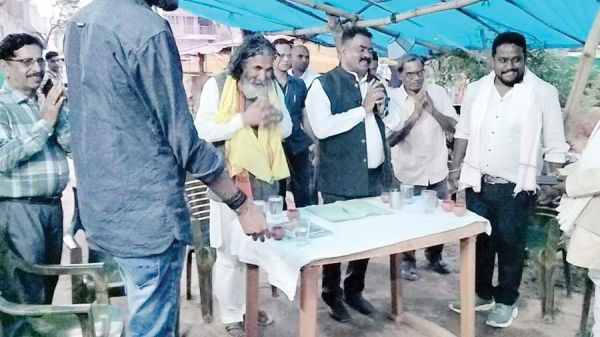 टेकाम-भोजराज पहुंचे शांति फाउंडेशन पुनर्वास केंद्र