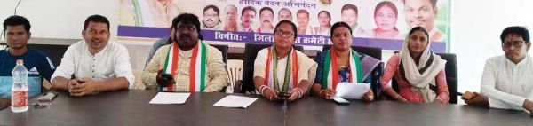 अपराध को रोकने में साय सरकार विफल-कांग्रेस