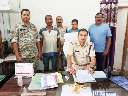 हत्या का फरार आरोपी गिरफ्तार