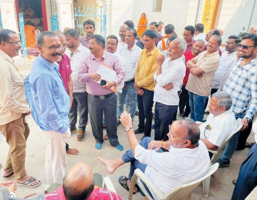 राधा-कृष्ण मंदिर का होगा जीर्णोद्धार, विधायक ने किया शिलान्यास
