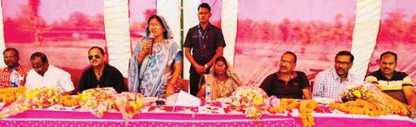 बकसपुर जलाशय के उन्नयन का सामरी विधायक ने किया भूमिपूजन