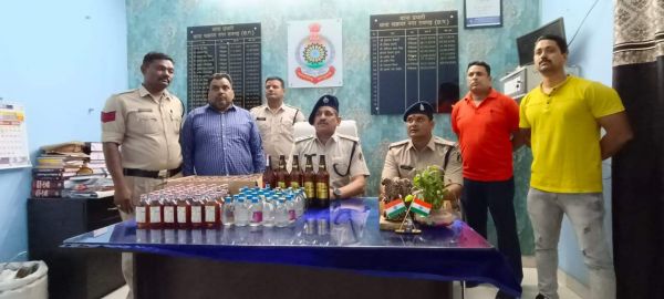 अवैध शराब बिक्री, आरोपी गिरफ्तार 