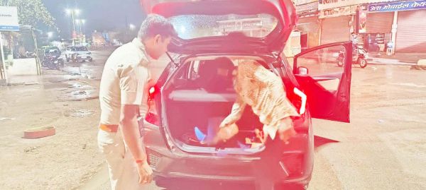 141 प्रकरण में पुलिस ने  45 हजार वसूला जुर्माना