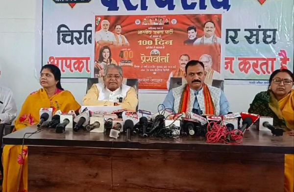 भाजपा की 100 दिन की सरकार कांग्रेस  के 5 साल पर भारी— स्वास्थ्य मंत्री  