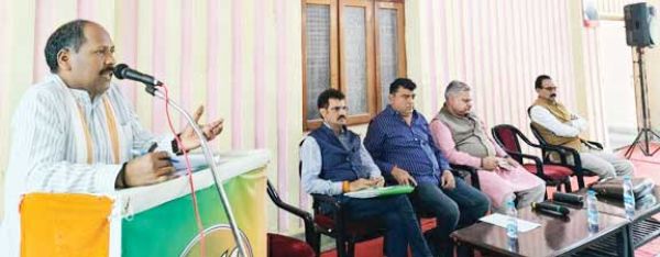  भाजपा बैठक में बूथ को मजबूत करने पर जोर