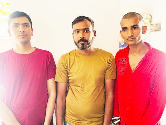 चैन स्नेचिंग व वाहन चोरी मामले में 3 गिरफ्तार
