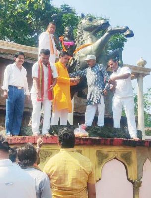 वीरांगना रानी अवंतीबाई की बलिदान को सदा याद करेगा देश - जंघेल