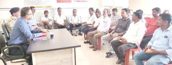 चुनाव व होली को लेकर शांति समिति की बैठक