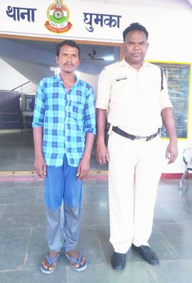घुमका पुलिस ने की धारा  151 के तहत कार्रवाई