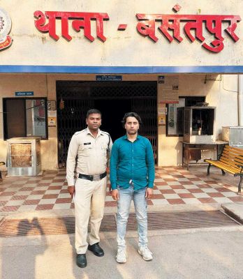 सायबर ठगी का तीसरा आरोपी यूपी से बंदी