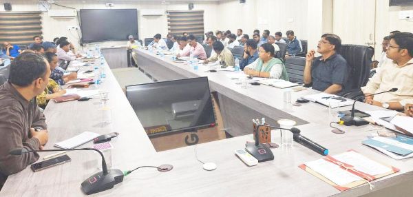 कलेक्टर ने ली सेक्टर अफसरों की बैठक