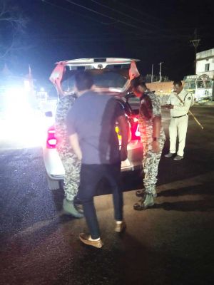 यातायात नियमों का उल्लंघन, 130 प्रकरण पर 48 हजार का चालान