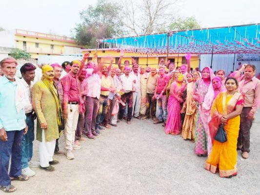  रंग पंचमी पर जिला साहू संघ का होली स्नेह मिलन समारोह 