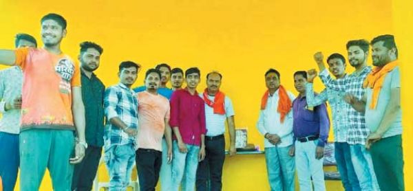 युवाओं ने ली बजरंगदल की सदस्यता, गौ सेवा का संकल्प