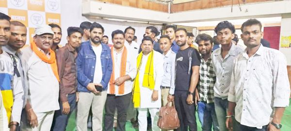 50 लोगों ने किया  भाजपा प्रवेश