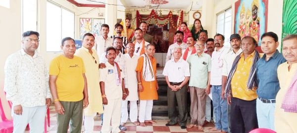 साहू और साहनी समाज ने ठमनाई कर्मा माता जयंती