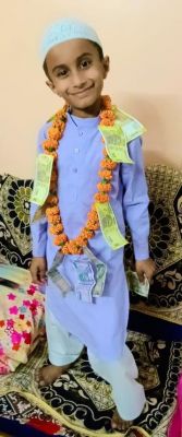 7 वर्ष के मोहम्मद हुसैन  ने रखा  15 दिन रोजा