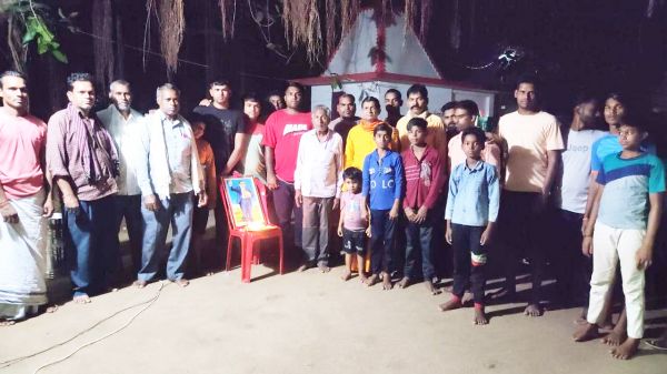 भालूकोना में अंबेडकर की जयंती मनाई 