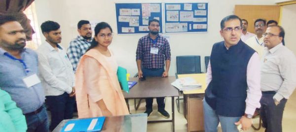 व्यय प्रेक्षक ने चुनाव की व्यवस्थाओं का लिया जायजा 