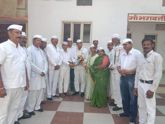 कांग्रेस सेवा दल की बैठक 