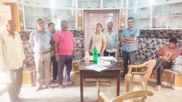 सीएमओ ने वाचनालय का किया  निरीक्षण