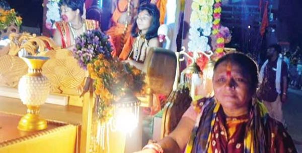 रामनवमी पर निकाली भव्य शोभायात्रा