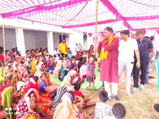पूर्व सांसद ने वनांचल के दर्जनभर गांव में भाजपा के पक्ष में किया प्रचार