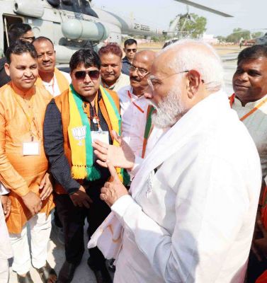 पीएम मोदी से मिले भाजपा नेता