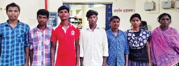  2 महिला समेत 7 नक्सली गिरफ्तार, विस्फोटक व अन्य सामान बरामद
