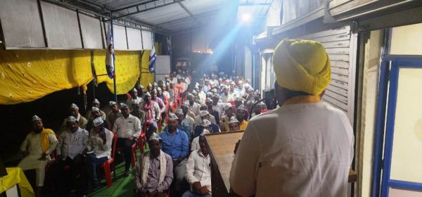 जेल का जवाब वोट से देंगे, आप ने लिया इंडिया गठबंधन को जिताने का संकल्प