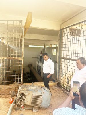 जल संयंत्र गृह का आयुक्त ने निरीक्षण कर दिए आवश्यक निर्देश