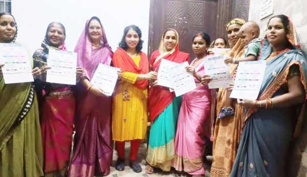 प्रज्ञा ने किया भाटापारा में प्रचार 