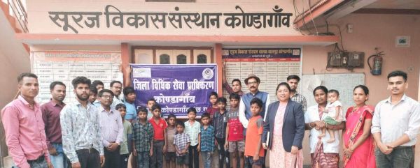 बालक बाल गृह का निरीक्षण