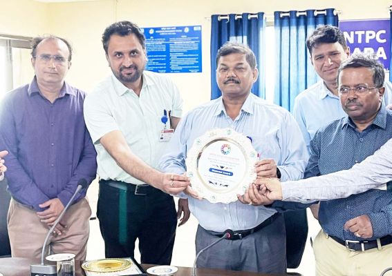 एनटीपीसी लारा पर्यावरण संरक्षण के लिए आपेक्ष इंडिया अवार्ड से पुरस्कृत