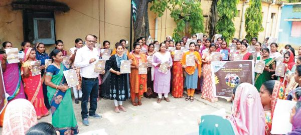 बाल विवाह रोकथाम के लिए दिलाई शपथ