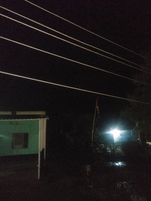 बिजली तार से हादसे की आशंका 