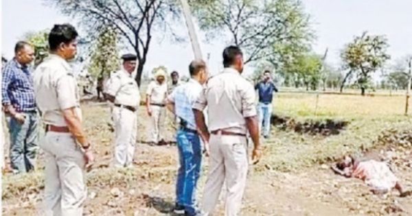 खेत में मिला बुजुर्ग महिला का शव, हत्या की आशंका