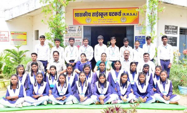 शास. हाईस्कूल घटकर्रा के 14 विद्यार्थी प्रथम श्रेणी में