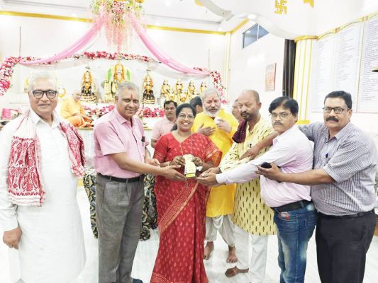 कायस्थ समाज ने मनाई चित्रगुप्त जयंती 