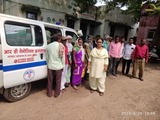 केसीजी ने मोतियाबिंद ऑपरेशन का ऐतिहासिक रिकॉर्ड बनाया