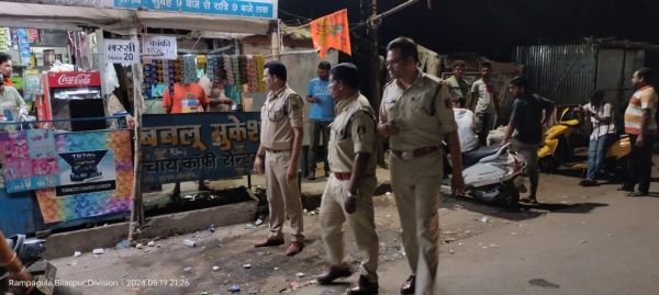 शांति व्यवस्था व रोड दुर्घटना रोकने पुलिसिया कार्रवाई जारी