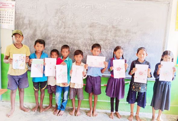 पाँच दिवसीय समर कैंप का समापन