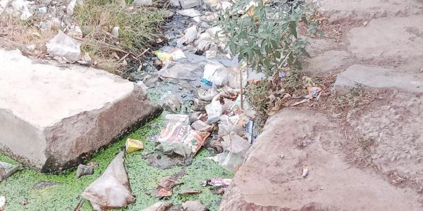 सफाई नहीं, नालियां जाम, जगह-जगह कचरे का ढेर