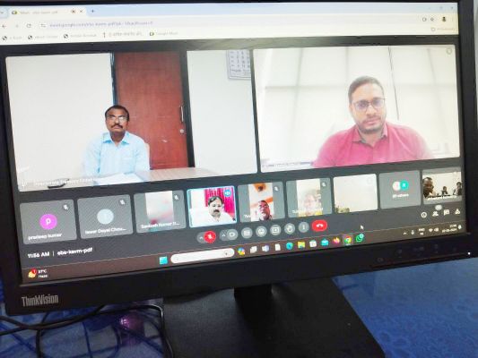 जीएसटी कटौती के संबध में ऑनलाइन प्रशिक्षण