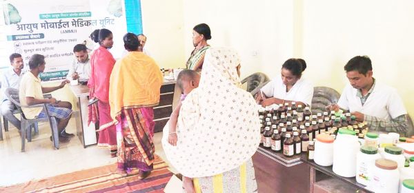 आयुर्वेद चिकित्सा पद्धति को मिल रहा बढ़ावा