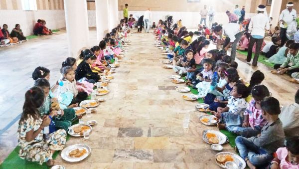 पाताल भैरवी मंदिर में भोग भंडारा 
