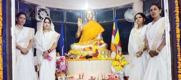 भगवान बुद्ध की जयंती धूमधाम से मनाई